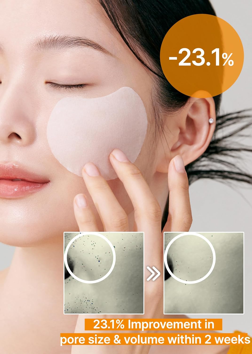 celimax Ji.Woo.Gae Pore+Dark Spot Brightening Pad  Almohadillas exfoliantes para poros dilatados, con ácido hialurónico, minimizador de poros, no