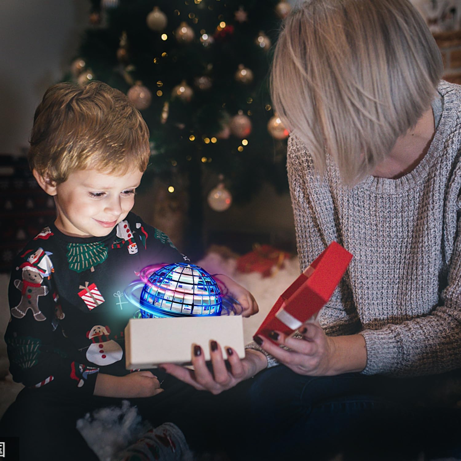 Nacai Flying Orb Ball,Galaxy Ball Toy 2023,Hover Orbs Cosmic Globe Boomerang Ball,Atmotoys Magic Spinner Drone Cool Christmas Birthday Gifts for