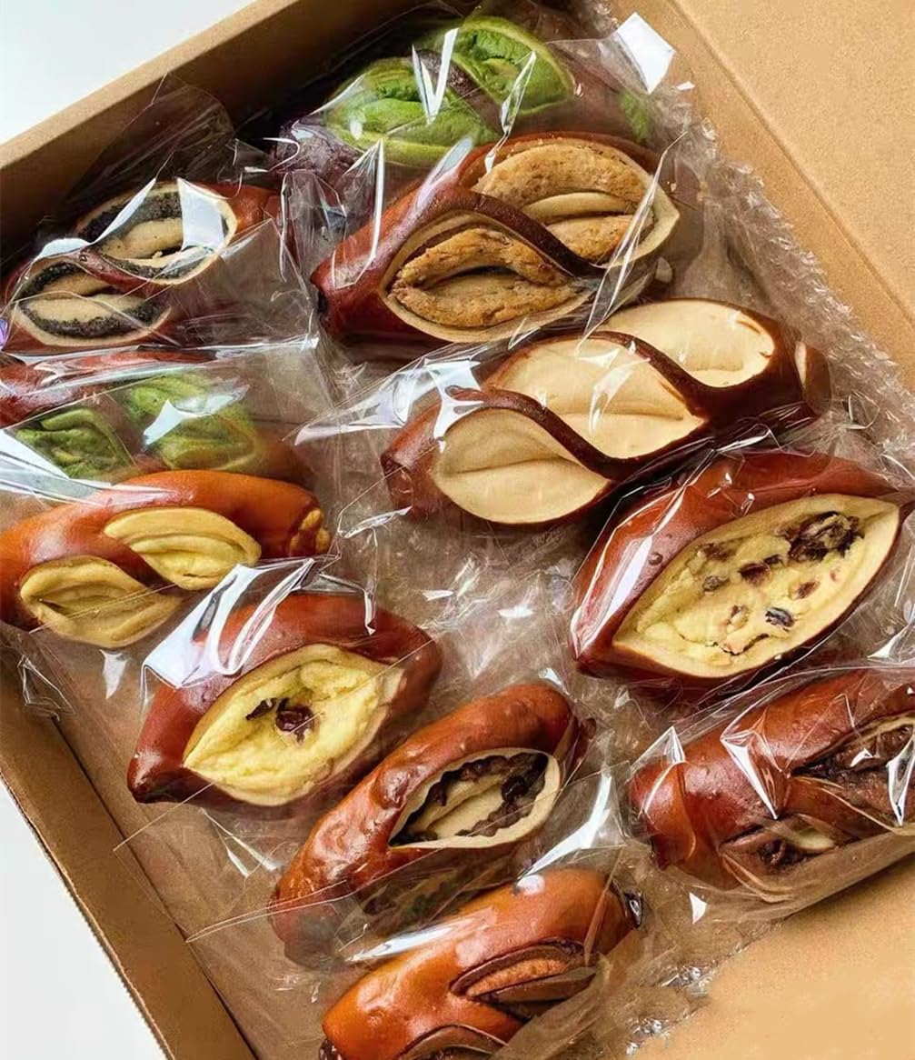 Bolsas de celofán transparentes resellables para panadería, velas, jabón, galletas (4 x 6 pulgadas, 100 unidades)