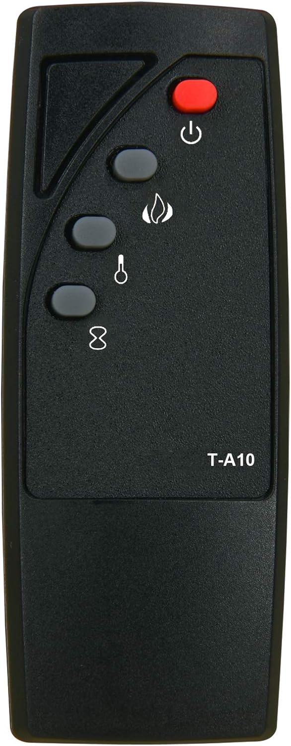 RCECAOSHAN Repuesto para estufa eléctrica Twin Star con control remoto infrarrojo 10QF9239BLK 10QF9239BRZ 10QF9239ARA POWERHEAT CFI-4108-01
