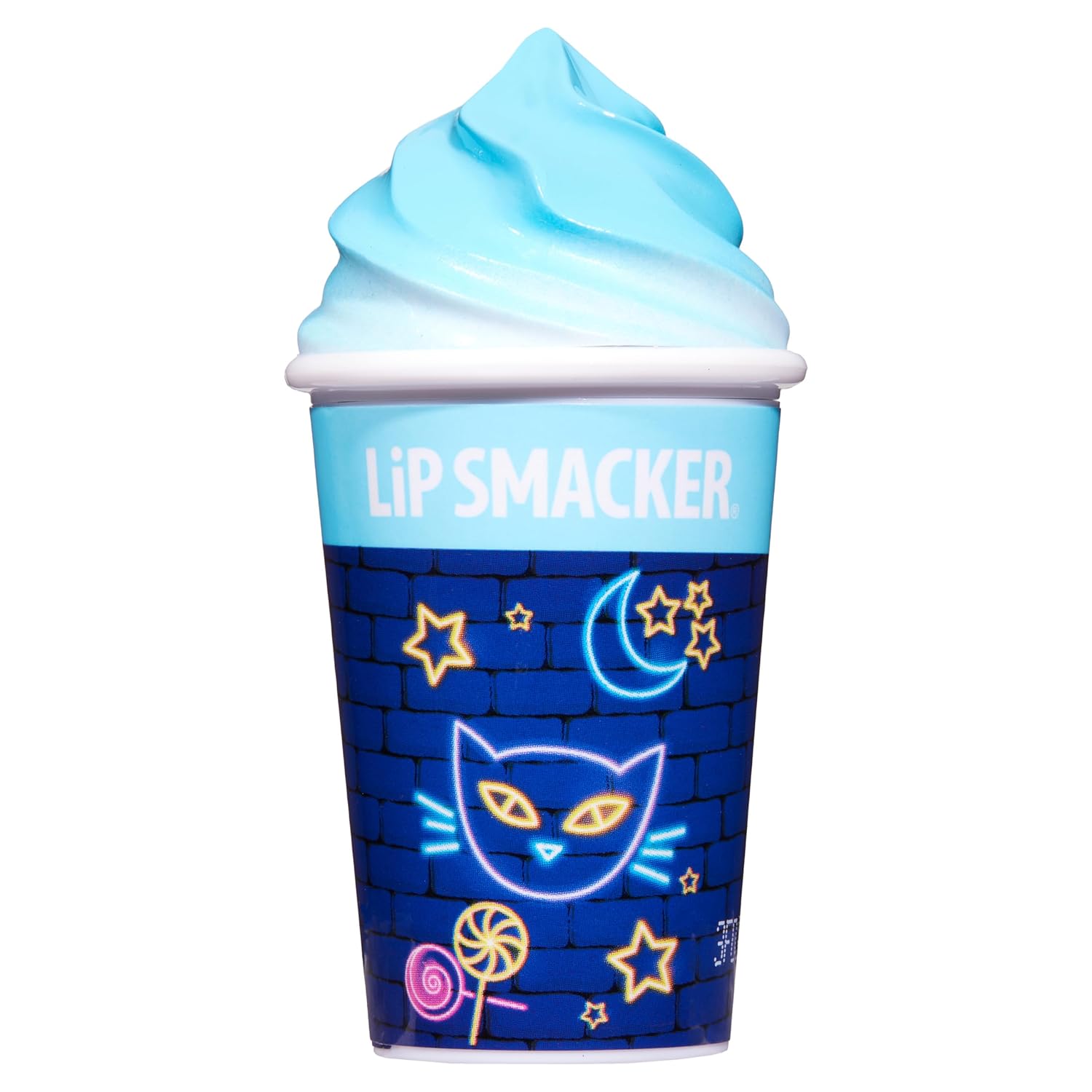 Lip Smacker Bálsamo labial Frappe – Gato de fresa aterrador