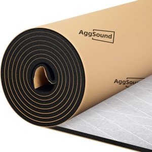 Paquete de rollo de 157 mil 6qft, amortiguador de sonido universal para automóviles, amortiguamiento de sonido automático, material de amortiguación Paquete de rollo de 157 mil 6qft, amortiguador de sonido universal para automóviles, amortiguamiento de sonido automático, material de amortiguación