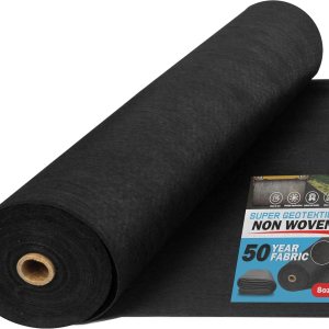 Super Geotextile – Tela no tejida de 4, 6 y 8 onzas para paisajismo, drenajes franceses, preparación de suelos, control de erosión, proyectos de Super Geotextile – Tela no tejida de 4, 6 y 8 onzas para paisajismo, drenajes franceses, preparación de suelos, control de erosión, proyectos de