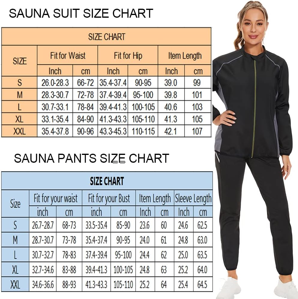 NINGMI Traje de sauna para mujer, chaquetas de sudor, camisa de entrenamiento de manga larga, parte superior adelgazante con cremallera, moldeador