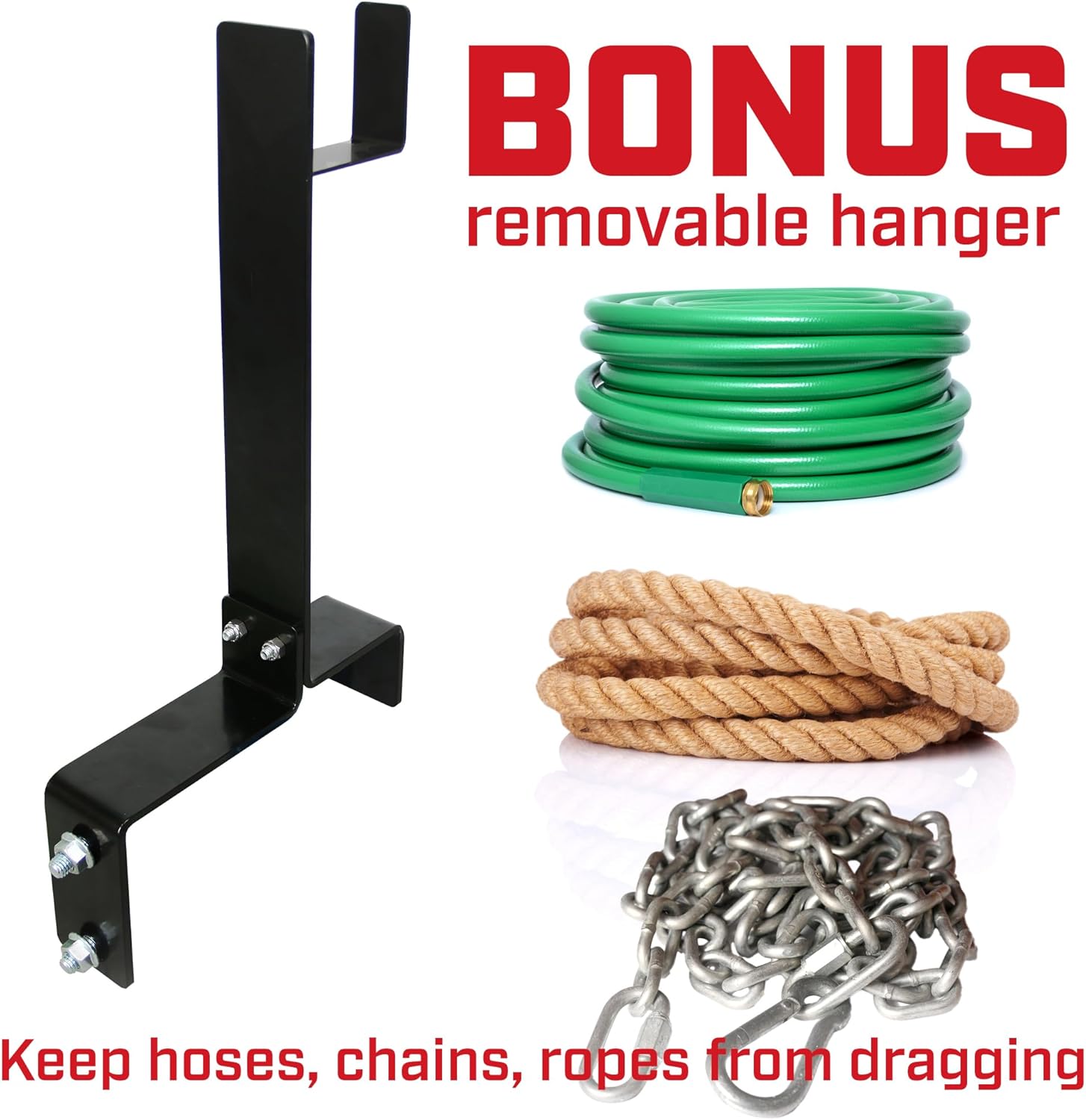 Chapin International 6400 Enganche de 3 puntos con plataforma de acero para tractores, ATV y UTV, negro