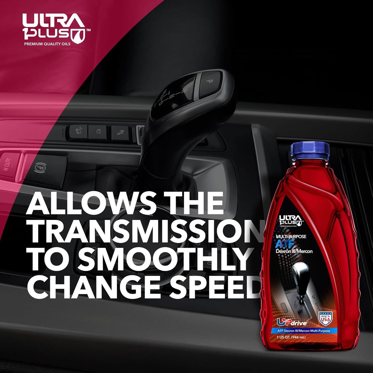 Ultra1Plus ATF Dexron IIIMercon Líquido de transmisión multiusos (12 QTS)