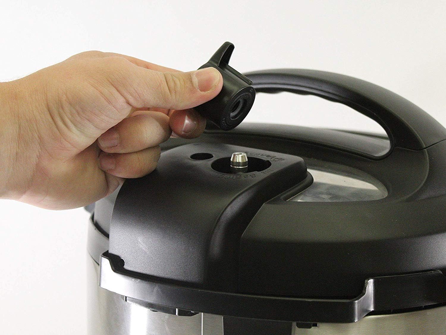 Onwon 2 piezas de mango de liberación de vapor universal de silicona válvula de presión para maceta instantánea modelo 3 5 6 8 Qt Quart válvula de - Imagen 5