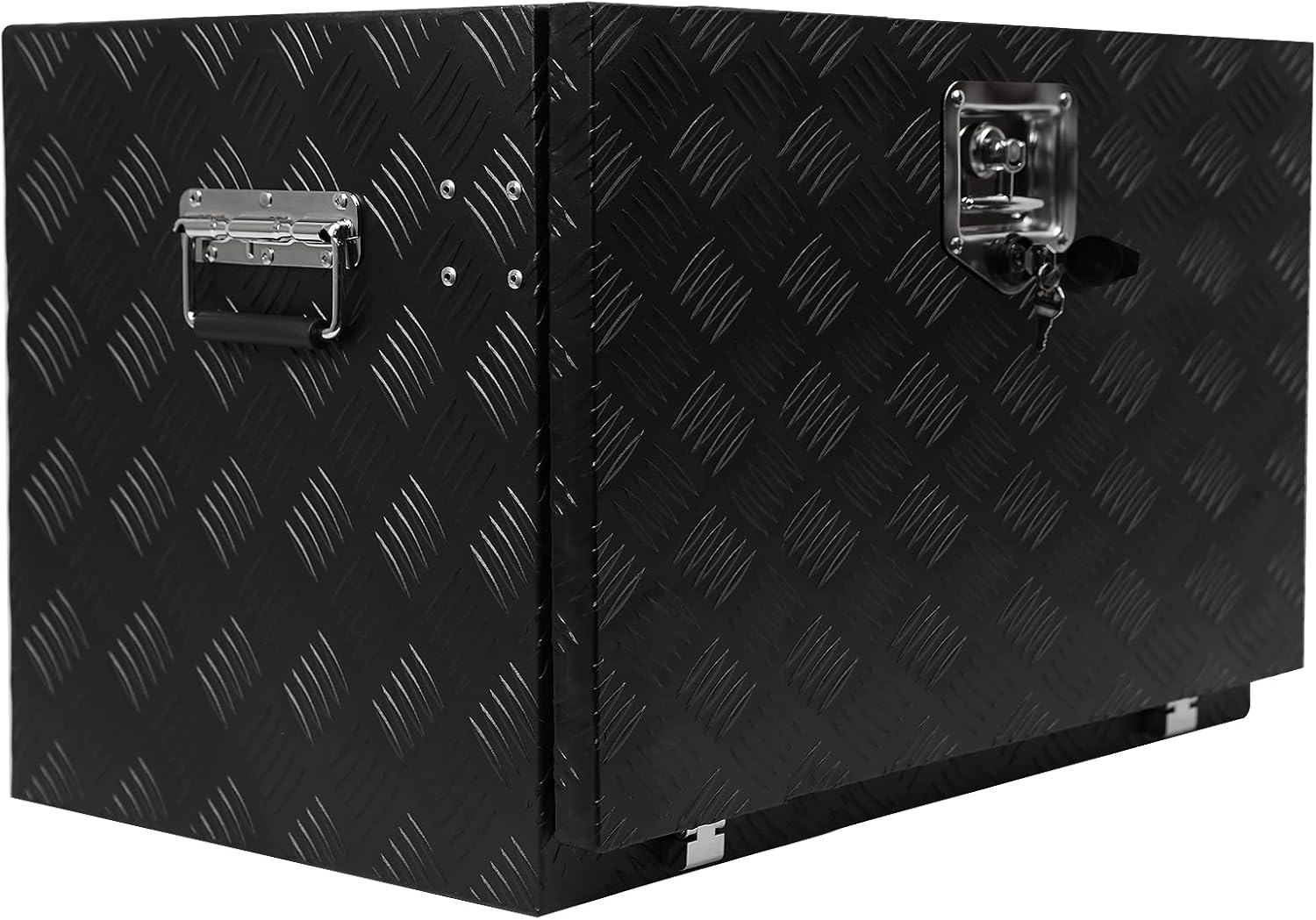 Caja de herramientas para camión de 30 pulgadas, impermeable, cuadrada, para almacenamiento, barra de aluminio, herramienta de banda de rodadura,
