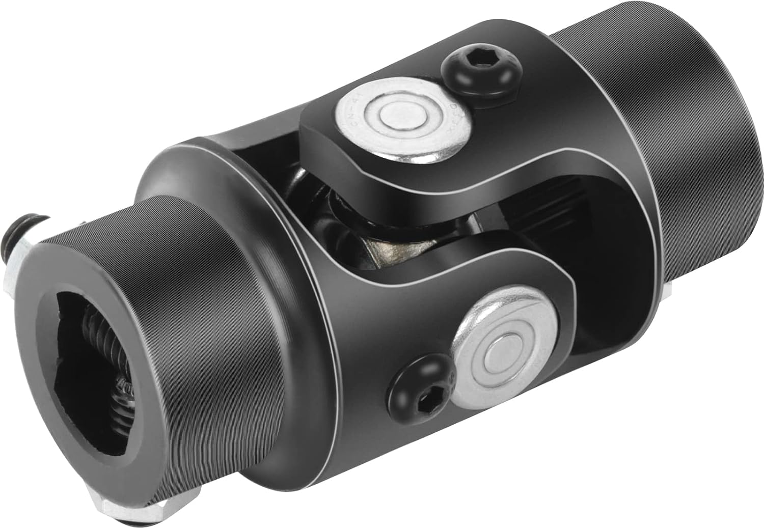 CCIYU Solo eje de dirección negro 34-36 Spline X 34 DD Juntas universales U-Joint