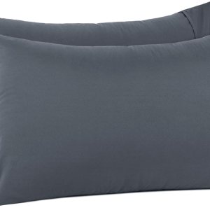 Fundas de almohada de tamaño King superior, suave, 100% microfibra de doble cepillado, exquisita confección cosida, extremo de cierre de sobre, Fundas de almohada de tamaño King superior, suave, 100% microfibra de doble cepillado, exquisita confección cosida, extremo de cierre de sobre,