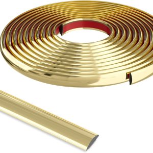 Moldura autoadhesiva de 16.4 pies, borde de azulejos para paredes, bordes, marcos de ventana, bordes en muro, bordes de ventana, borde dorado Moldura autoadhesiva de 16.4 pies, borde de azulejos para paredes, bordes, marcos de ventana, bordes en muro, bordes de ventana, borde dorado