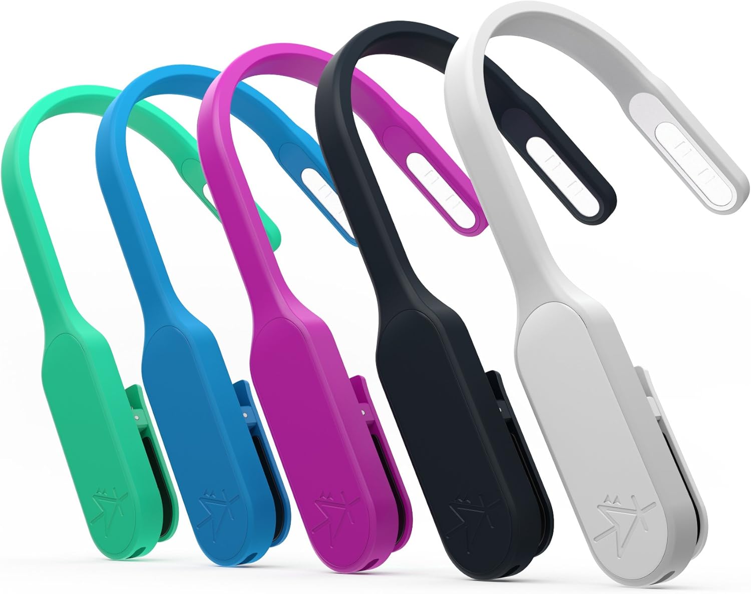 The Original Mighty Bright – Luz de lectura recargable con clip, luz LED cálida para el cuidado de los ojos, flexible, duradera, regulable, perfecta