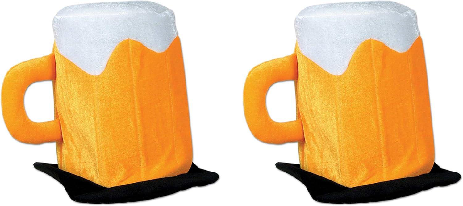 Beistle Plush Hats – Party Hats for Birthday & Holiday Theme Parties Oktoberfest