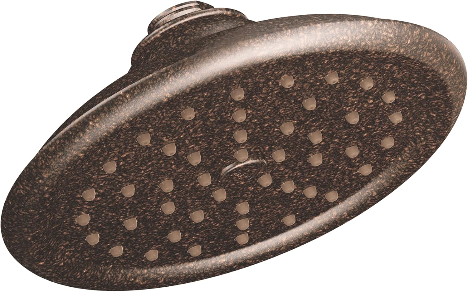 Moen S6310ORB ExactTemp – Cabezal de ducha de lluvia de una sola función de 7 pulgadas con tecnología de inmersión a un caudal de 2.5 GPM, bronce