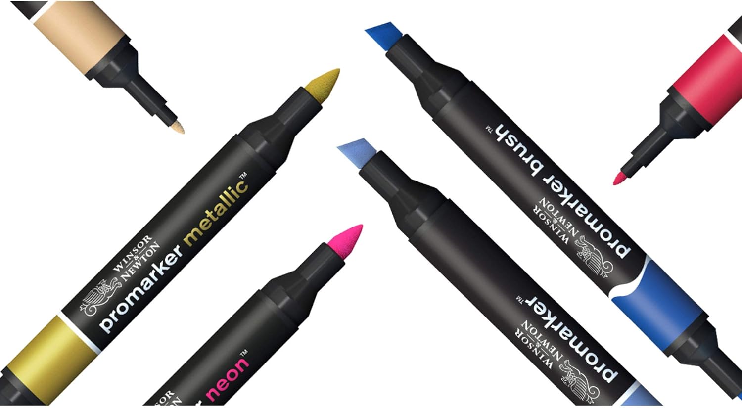 Winsor & Newton Marcadores, juego de 12