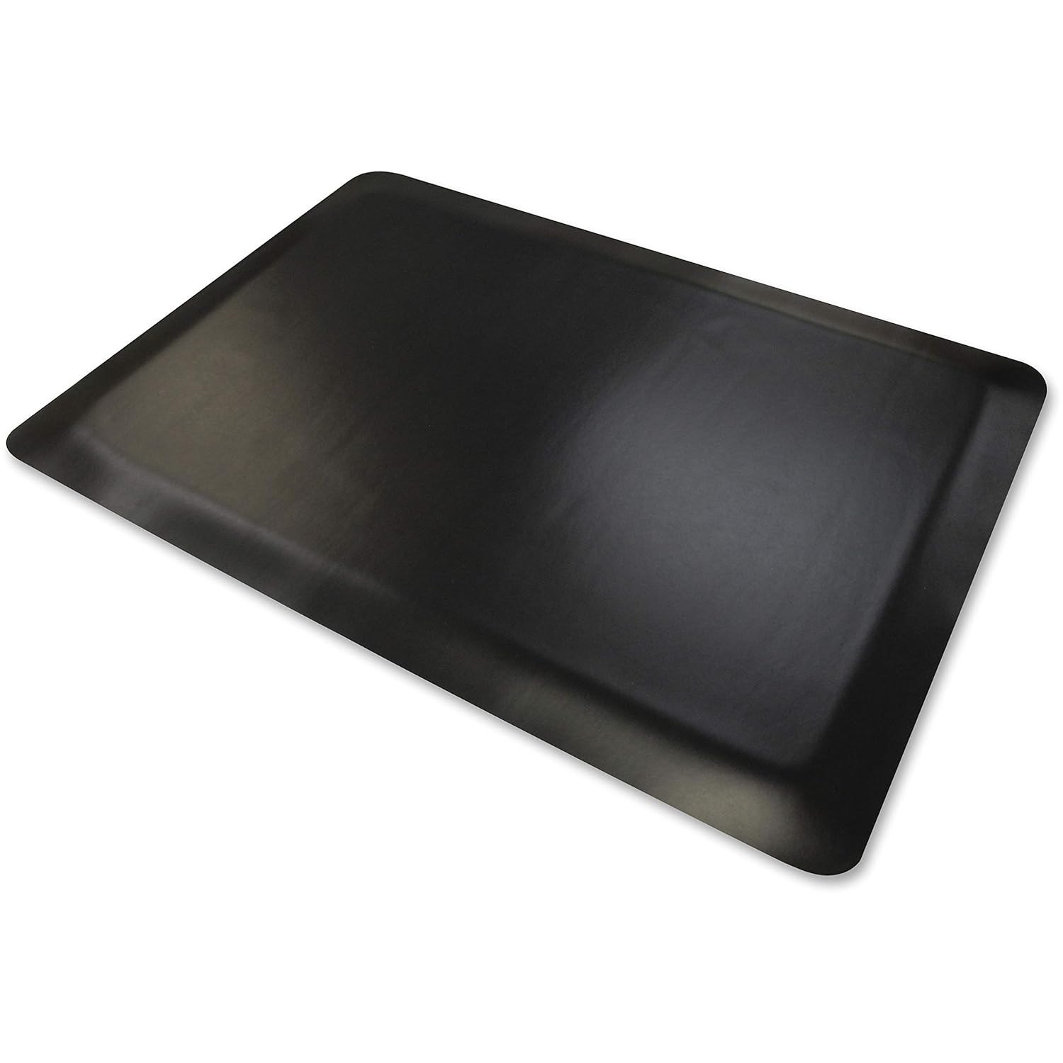 Tapete para piso de caucho antifatiga, para interiores, calidad superior, Negro, 1