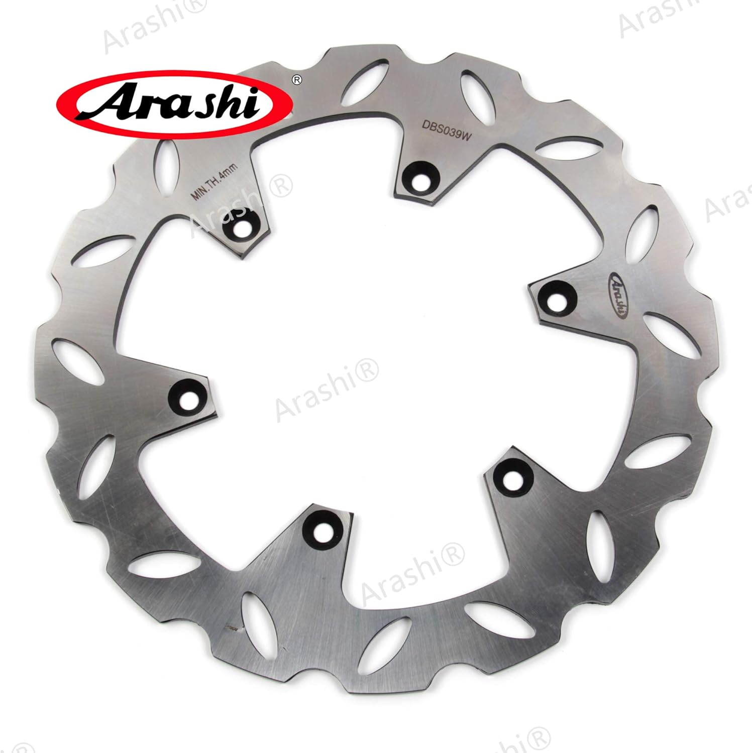 Arashi Rotores de disco de freno delantero y trasero para Suzuki DRZ400SM DR-Z400SM 2005-2021 Piezas de repuesto de motocicleta DRZ DR-Z 400 DRZ400