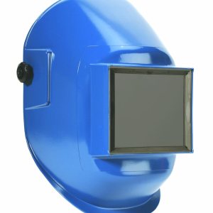 Sellstrom Casco de soldadura de nailon súper Tuff ligero con 4-14 “x 5-14” Sel-Snap Fijo Front, Resina Termoplástica resistente, Recubierto Azul, Sellstrom Casco de soldadura de nailon súper Tuff ligero con 4-14 “x 5-14” Sel-Snap Fijo Front, Resina Termoplástica resistente, Recubierto Azul,
