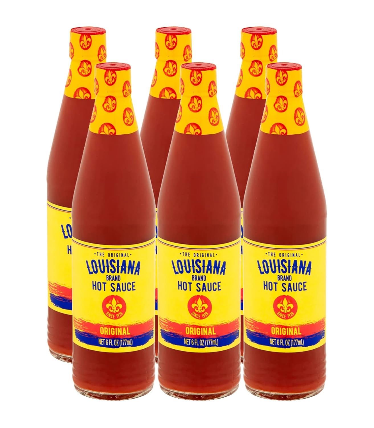 Louisiana Brand Salsa picante The Original Perfect Hot Sauce (6 onzas (paquete de 6))