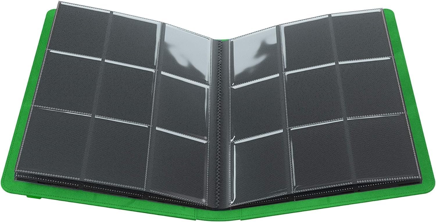 Prime Album de 18 bolsillos verde
