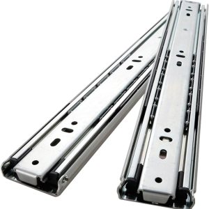 1 par de diapositivas industriales resistentes para cajón, con montaje lateral, con rodamiento de bolasextensión completa, rodamiento de carga de 1 par de diapositivas industriales resistentes para cajón, con montaje lateral, con rodamiento de bolasextensión completa, rodamiento de carga de