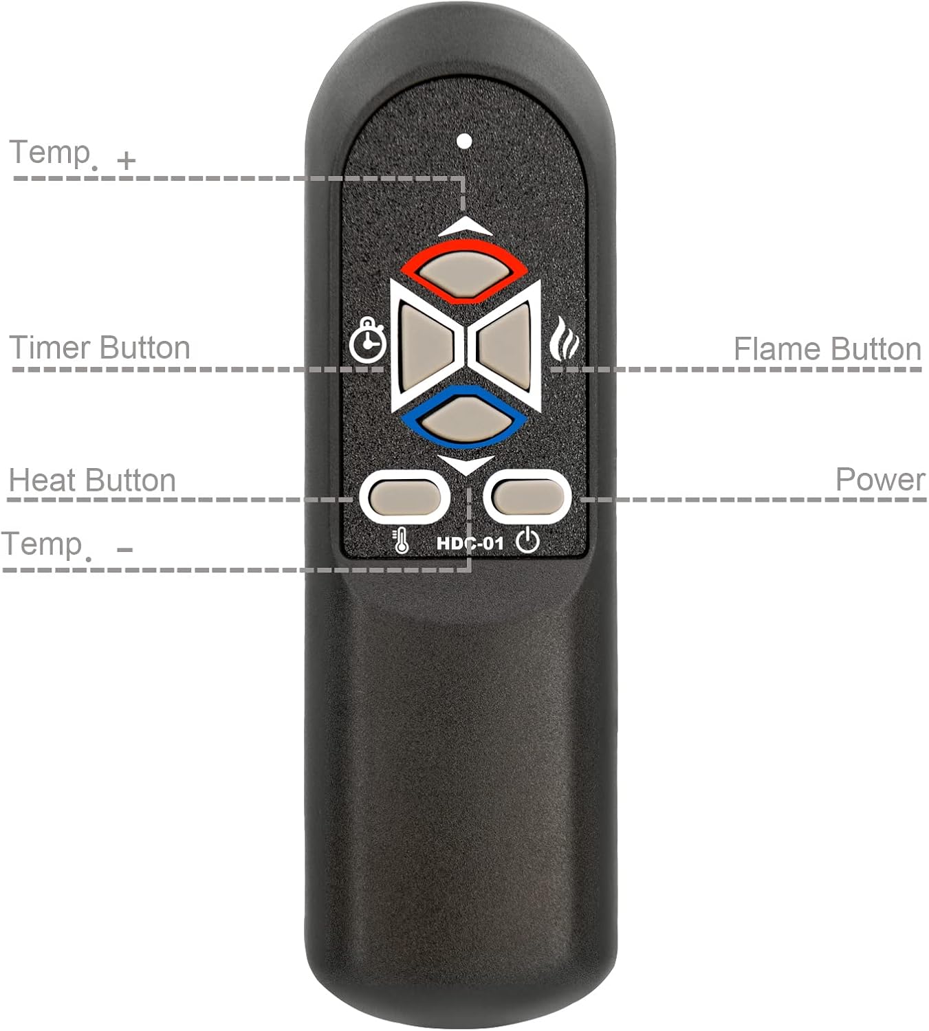 Repuesto para calentador eléctrico de chimenea a control remoto SF122-26AI SF122-33AI