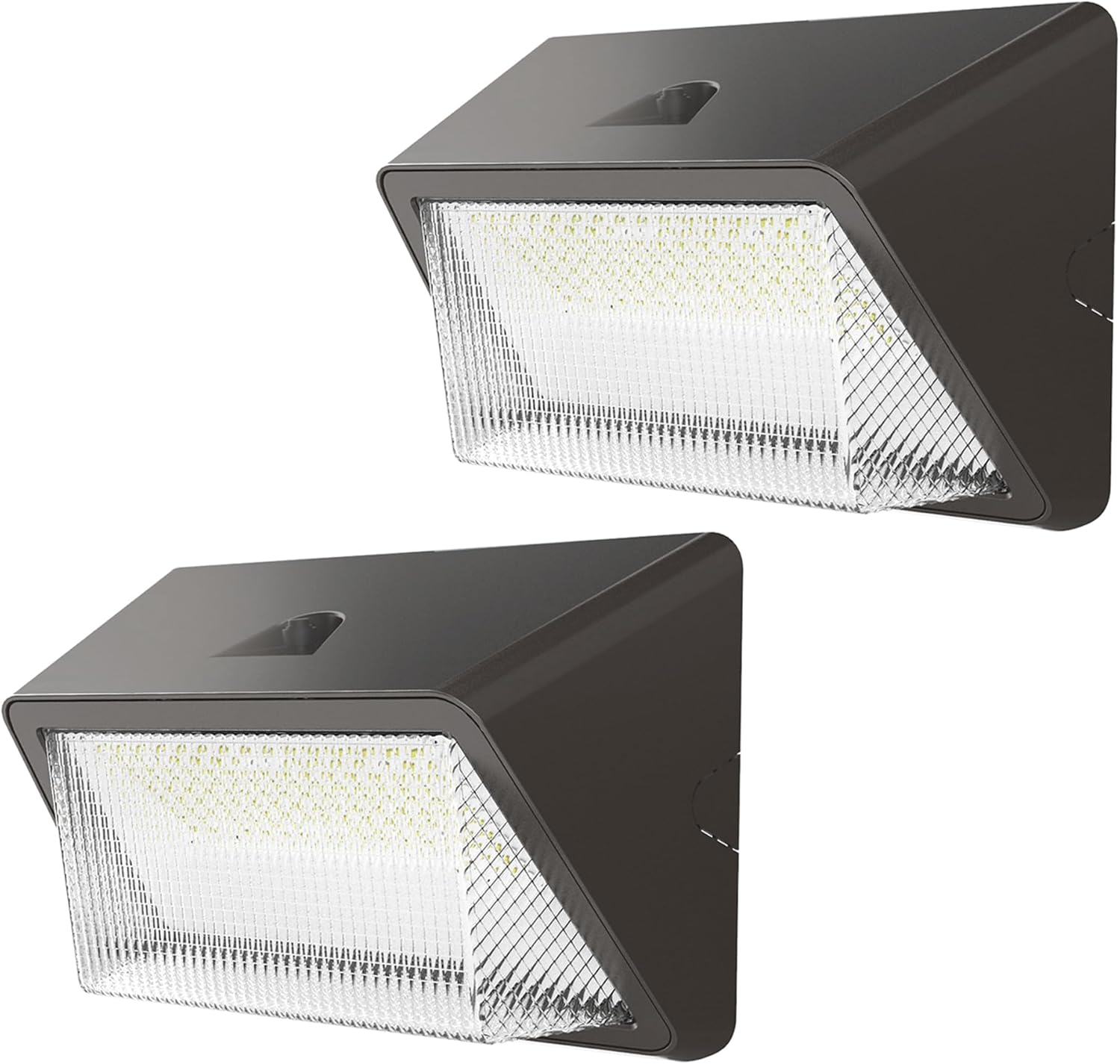 Paquete de luz LED de 120 W, fotocélula del atardecer al amanecer, accesorio de iluminación para áreas de seguridad comercial al aire libre, listado