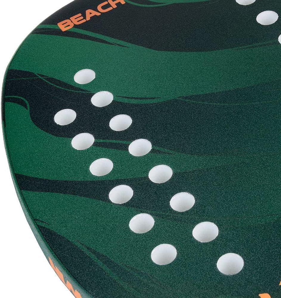 AMHMH – Raqueta de tenis de playa, fibra de carbono, con núcleo de espuma viscoelástica EVA, palas de tenis