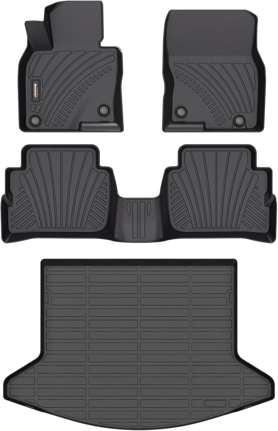 Juego de alfombrillas de carga para Mazda CX5 2022-2017, alfombrillas de piso para automóvil para Mazda CX 5, 2017-2022 Mazda CX-5 Tapete de carga,