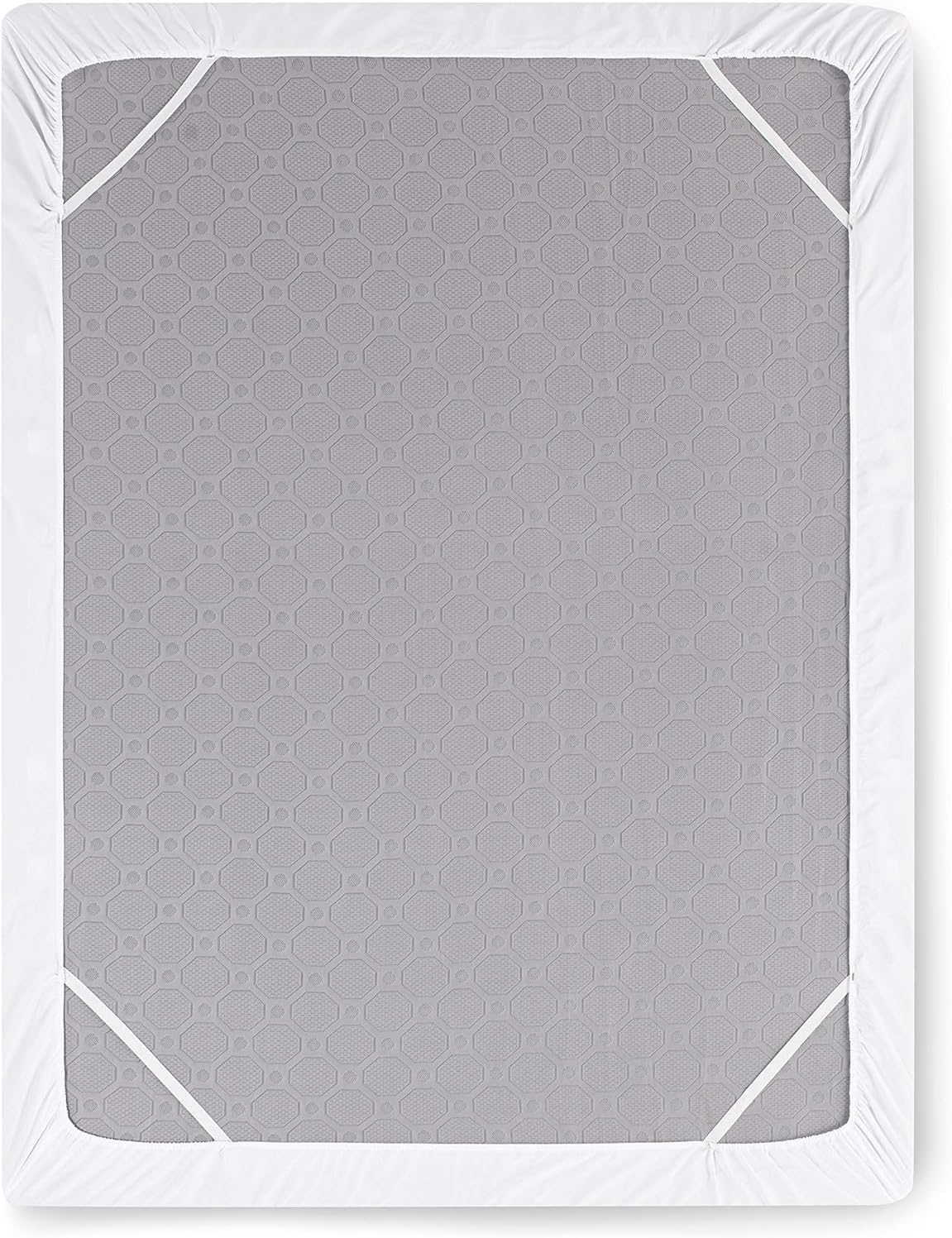 Sábanas de cama individual XL  Sábana bajera ajustable de 14 a 16 pulgadas individual XL  Sábana bajera súper suave individual XL  Sábanas bajeras