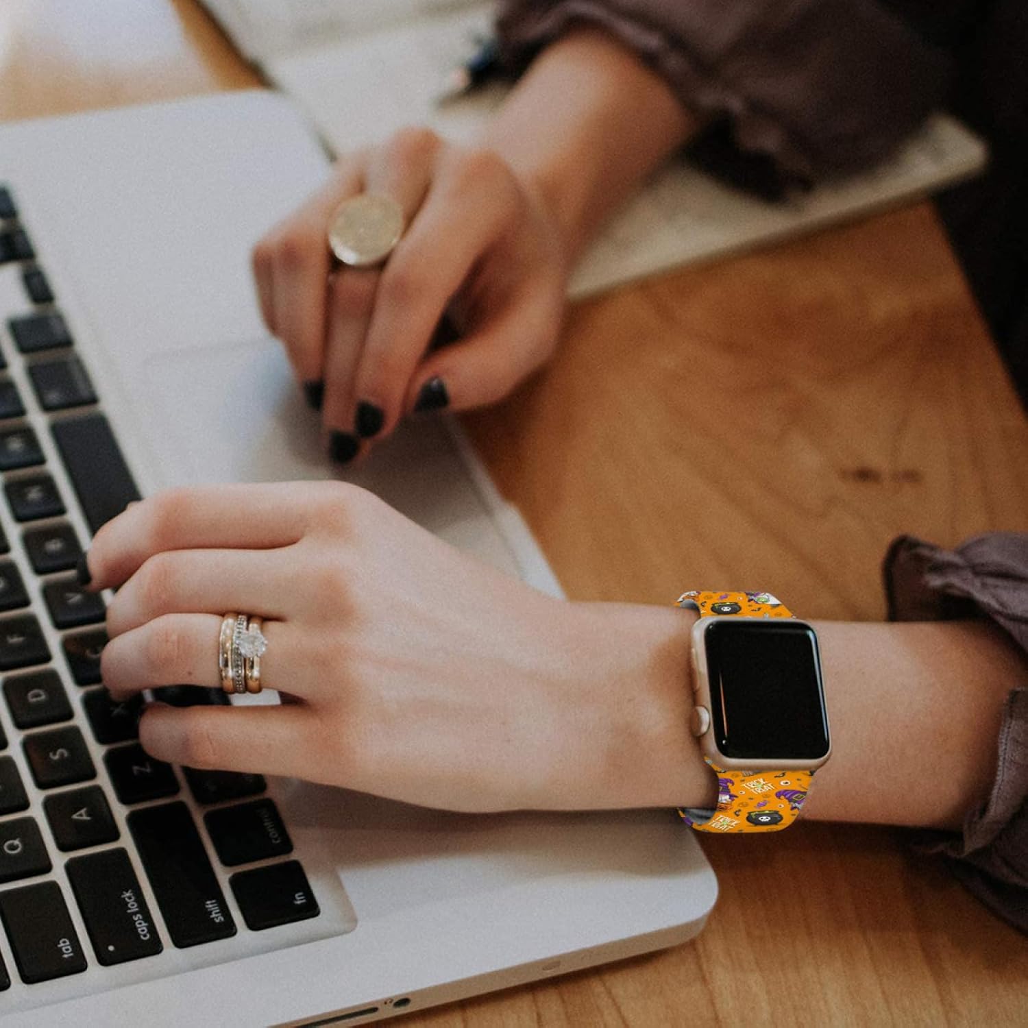 Correas de reloj compatibles con Apple Watch de 1.496 in 1.575 in 1.614 in 1.654 in 1.732 in 1.772 in 1.929 in para mujeres y hombres, correas de