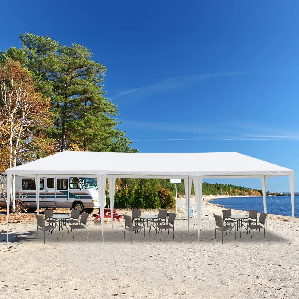 Carpa para exteriores, carpa de fiesta de boda, refugio de campamento, refugio instantáneo comercial, tienda de campaña impermeable con paredes