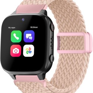 Compatible con Cosmo JrTrack 3 2 1Gizmo Watch 3 2 1Gabb Watch 3 2 1, correa de nailon elástica trenzada con hebilla magnética ajustable, correa Compatible con Cosmo JrTrack 3 2 1Gizmo Watch 3 2 1Gabb Watch 3 2 1, correa de nailon elástica trenzada con hebilla magnética ajustable, correa