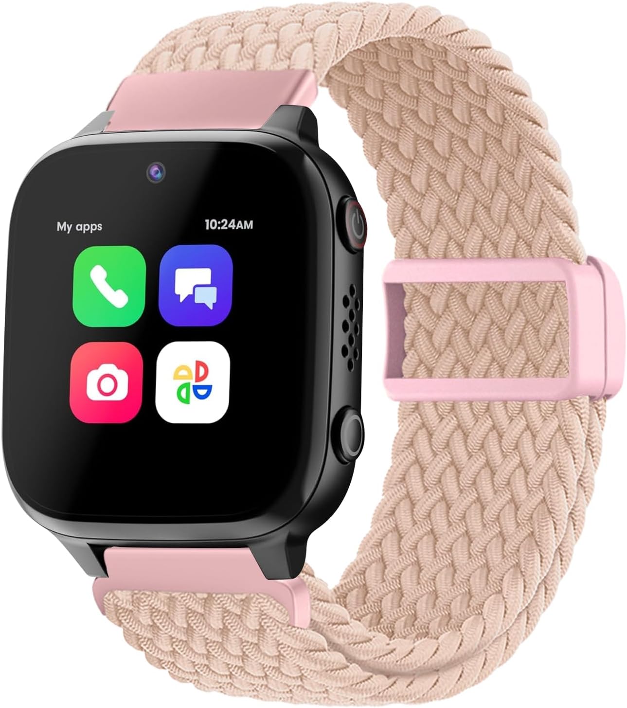 Compatible con Cosmo JrTrack 3 2 1Gizmo Watch 3 2 1Gabb Watch 3 2 1, correa de nailon elástica trenzada con hebilla magnética ajustable, correa