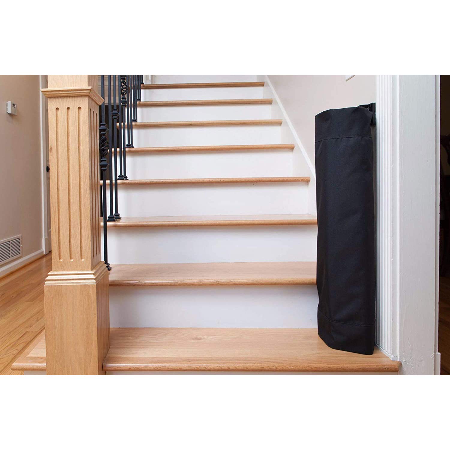 The Stair Barrier Baby and Pet Gate Barandilla a la pared Puerta de bebé – Puertas de seguridad para niños o perros – Puerta de bebé de tela para