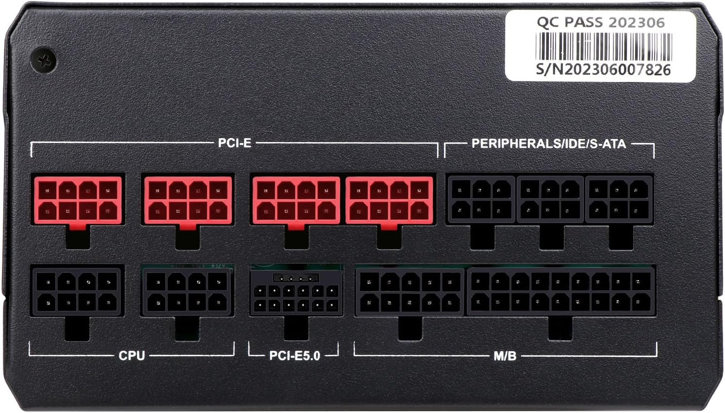Fuente de alimentación de 1250 W RGB totalmente modular ATX 3.0 PCIe 5.0 PSU activo PFC Gaming PC fuentes de alimentación de voltaje completo