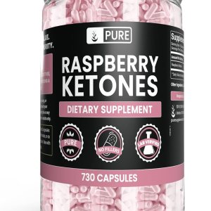 Pure Original Ingredients Cetona de la frambuesa (730 cápsulas) sin magnesio o rellenos de arroz, siempre puro, verificado por laboratorio Pure Original Ingredients Cetona de la frambuesa (730 cápsulas) sin magnesio o rellenos de arroz, siempre puro, verificado por laboratorio