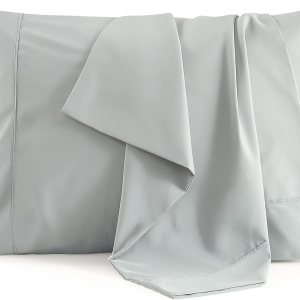 Juego de 2 fundas de almohada de microfibra cepillada de alta calidad, tamaño estándar de 20 x 26 pulgadas, funda de almohada antiestática Juego de 2 fundas de almohada de microfibra cepillada de alta calidad, tamaño estándar de 20 x 26 pulgadas, funda de almohada antiestática