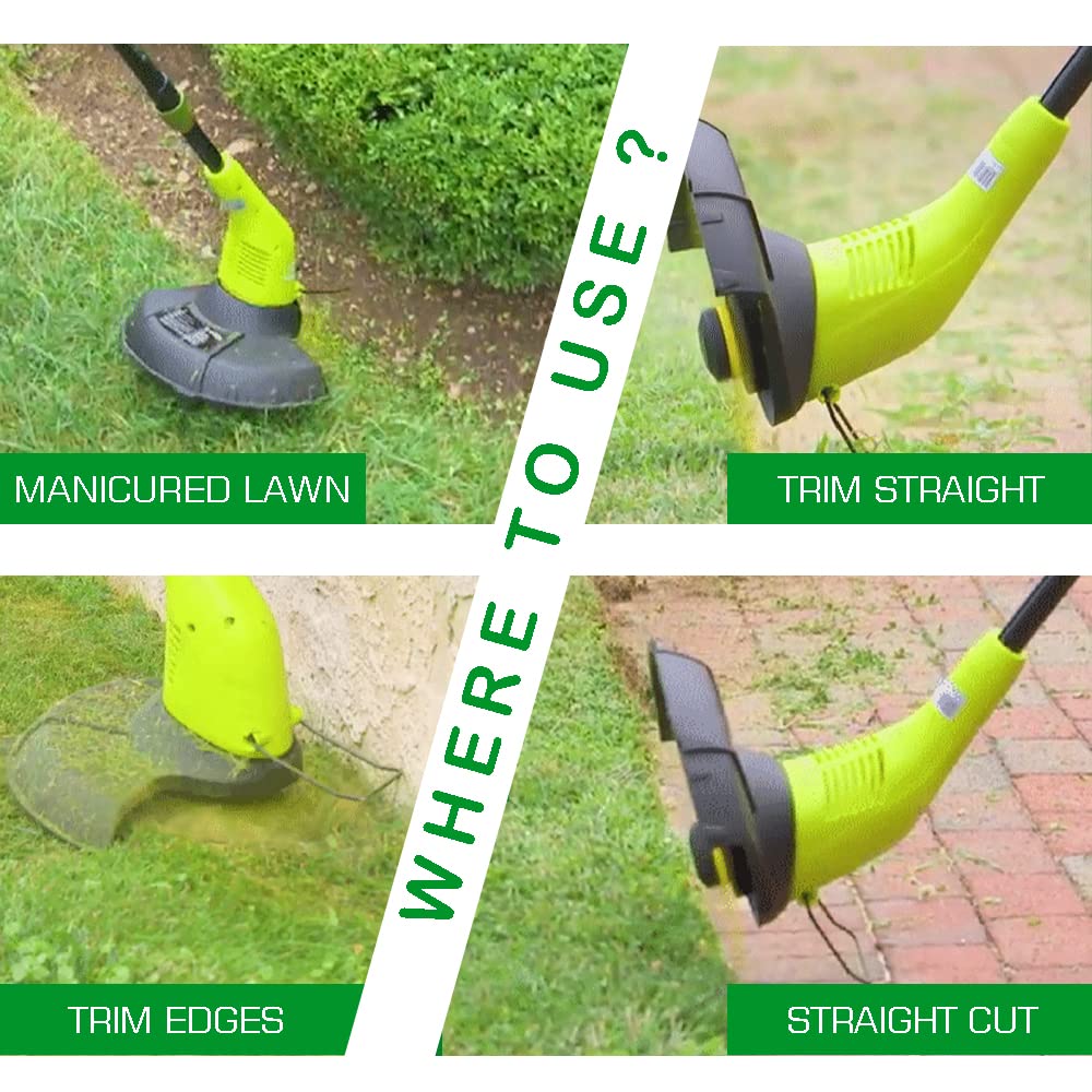 SB601RB-Paquete de 3 cuchillas de repuesto afiladas, cuchillas de repuesto, cuchillas Wacker compatibles con cuchilla eléctricarecortadorabordeadora