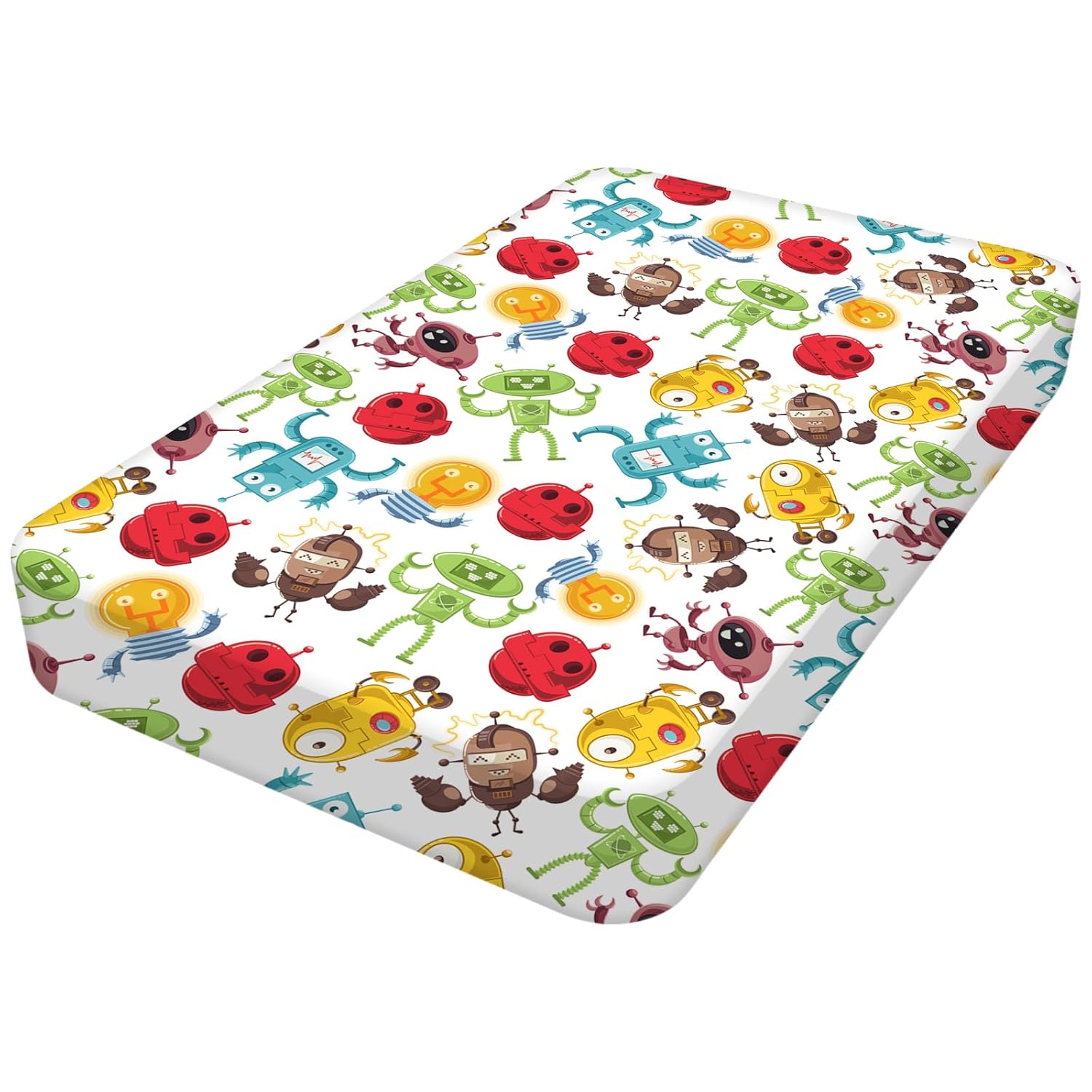 Funda para cambiador de pañales de bebé, 1 paquete de sábanas bajeras de alta calidad, 28 x 32 pulgadas, tamaño estándar, mezcla de algodón ultra