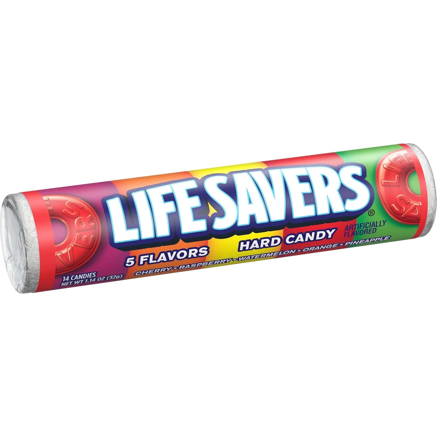 LIFE SAVERS – Caramelo duro de 5 sabores a granel, 1.14 onzas (10 paquetes individuales) (paquete de 10)