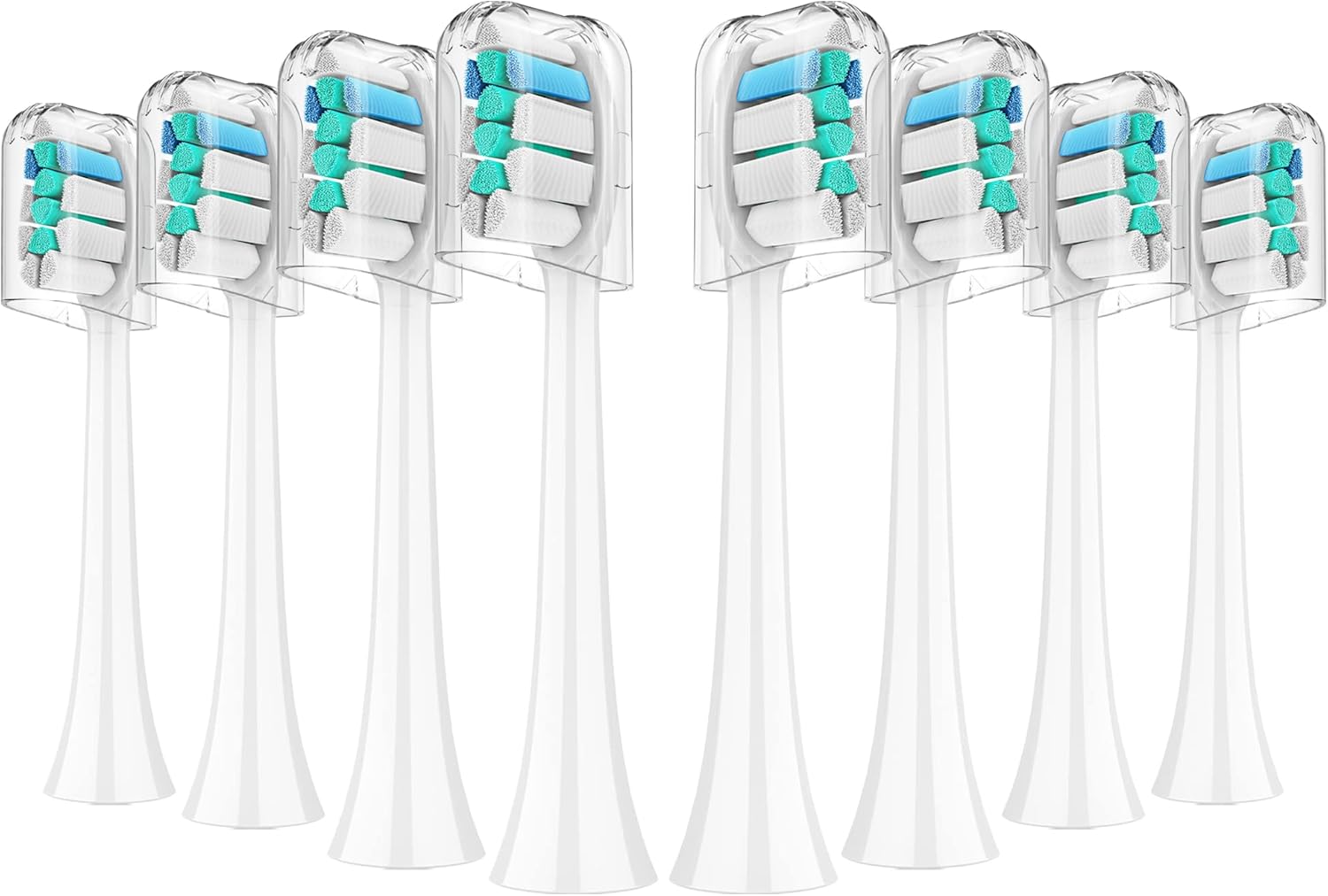 Cabezales de repuesto para cepillos de dientes compatibles con Philips Sonicare, paquete de 8, cabezal de cepillo eléctrico