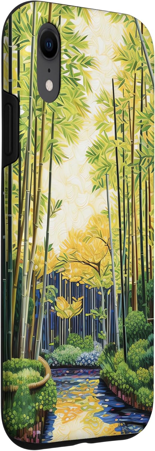 iPhone XR Bamboo Brilliance Unveiled Reveling in Nature’s Rich Colors Case