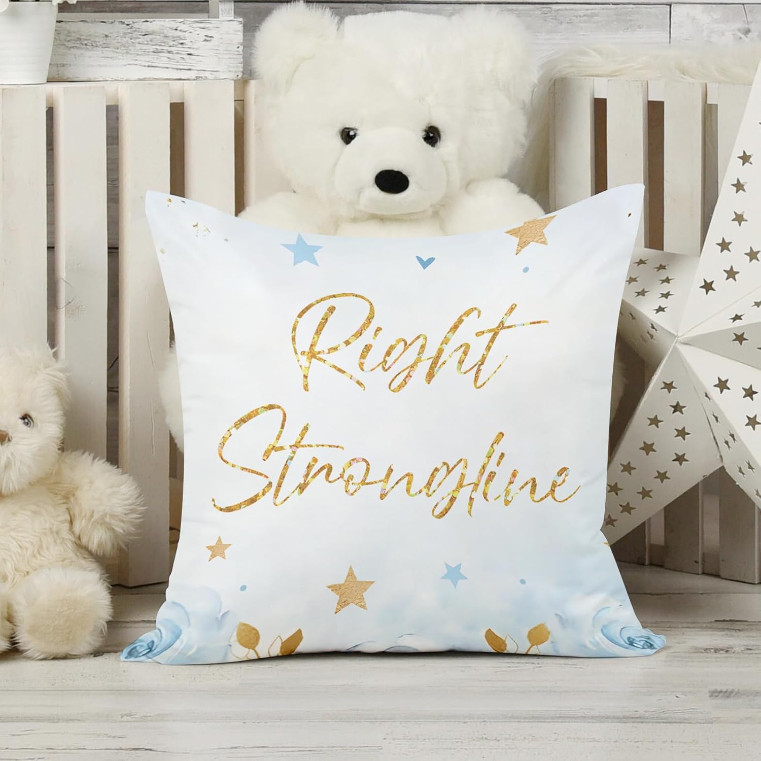 Juego de ropa de cama personalizado para cuna 5 piezas de regalo personalizado con diseño de elefante con nombre, juego de ropa de cama de guardería