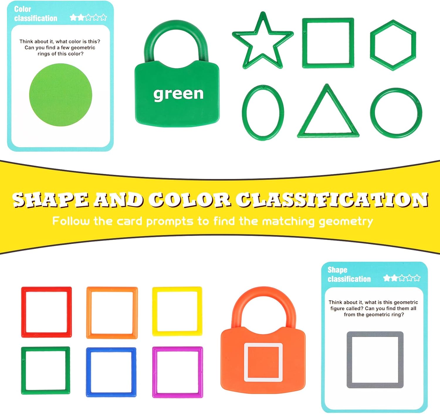 Juguetes de aprendizaje a juego para clasificar formas, juguete educativo Montessori para niños pequeños, juego de juguetes de reconocimiento de