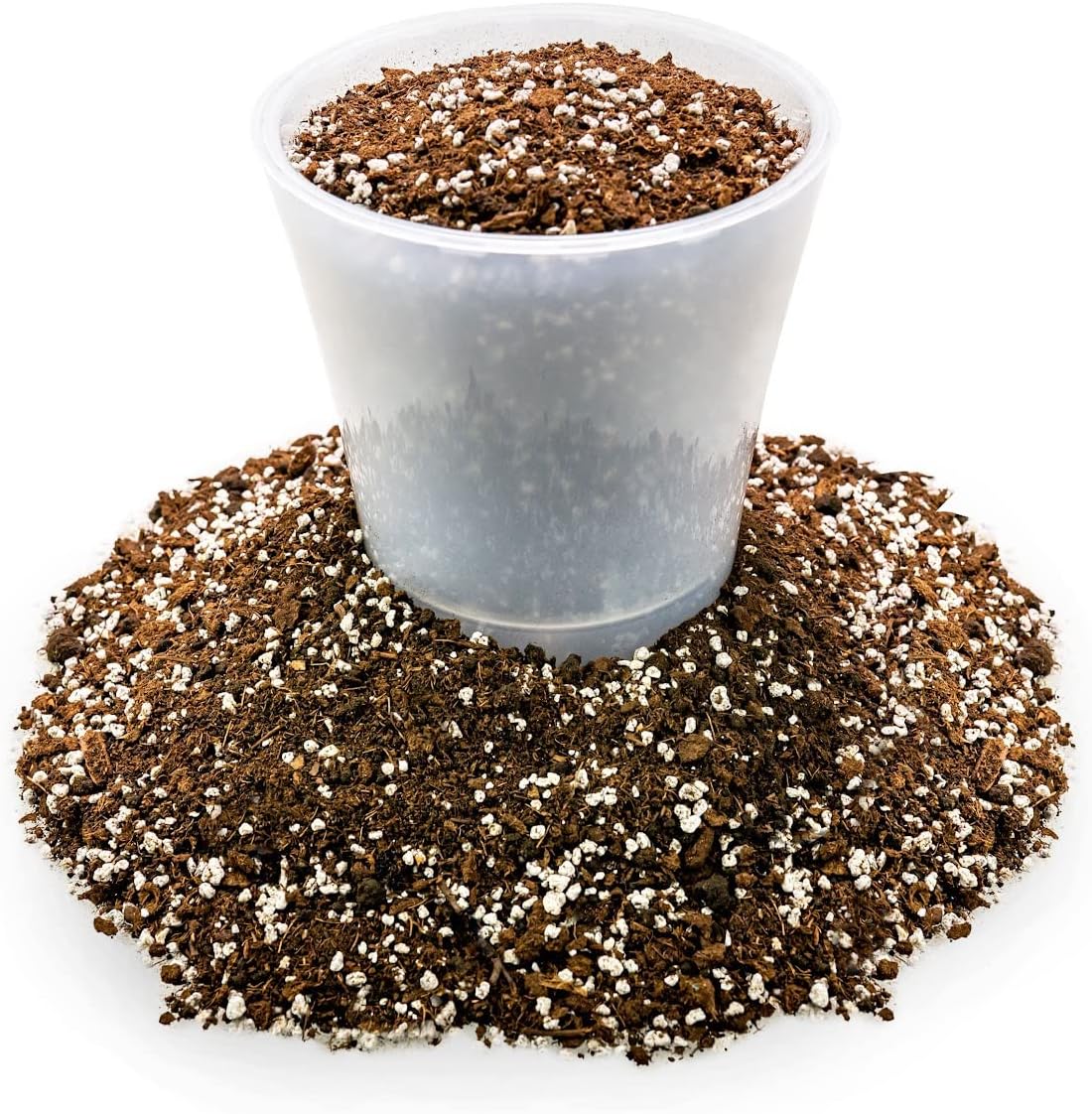 Suelo para macetas prémium para plantas de interior y plantas tropicales, mezcla a mano para volver a plantar todas las plantas de interior, 3