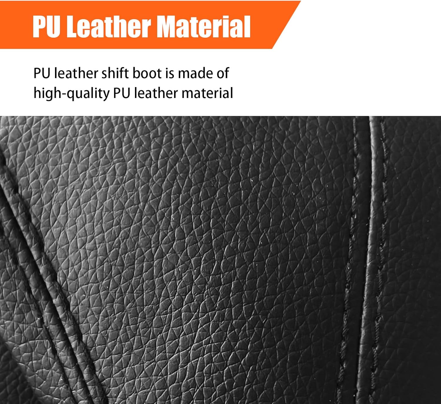 1 funda antipolvo para pomo de palanca de cambios de automóvil, protector de palanca de cambios de cuero, cubierta de transmisión de balonmano,