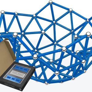 Geomag Juego de 248 varillas magnéticas hechas en Suiza (144 varillas y 104 esferas), construye estructuras mágicas 3D, castillos, cohetes, STEM, Geomag Juego de 248 varillas magnéticas hechas en Suiza (144 varillas y 104 esferas), construye estructuras mágicas 3D, castillos, cohetes, STEM,