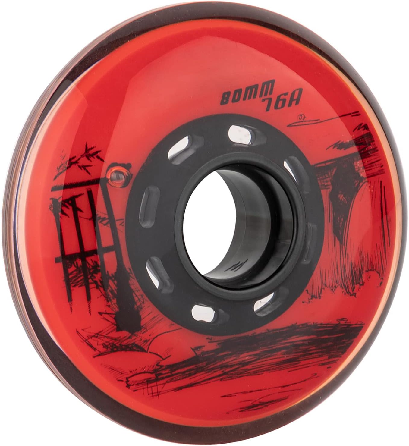 WHEEELCOME – Ruedas de hockey suaves 76A para interiores, ruedas de repuesto para patines de hockey en línea, paquete de 4 unidades, elige el color