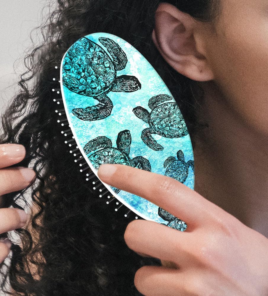 WIRESTER Cepillo desenredante para el cabello, cepillo de pelo seco y húmedo para todo tipo de cabello, cepillo de peine para mujeres y niñas,